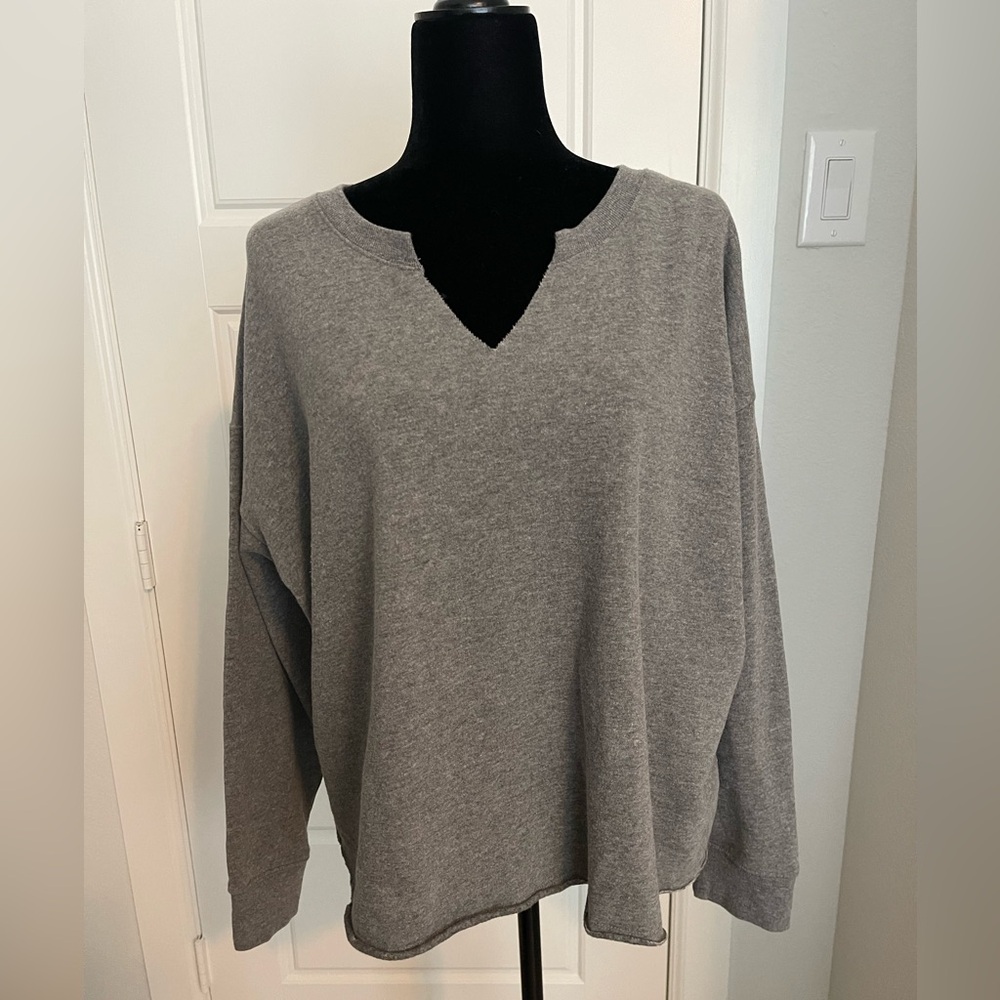 Torrid Cropped Gray Sweater